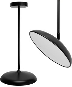 Toolight Toolight, LED stropné svietidlo APP1280-CP Black, čierna matná, OSW-05182