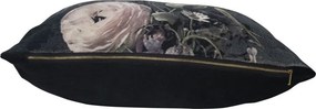 Zamatový vankúš rozkvitnuté kvety Flowers 2 - 45*45*15cm