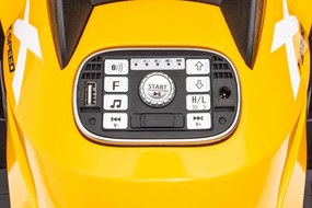LEAN CARS S615 Žltá 24V batéria Quad