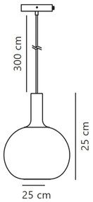 Nordlux - Luster na lanku ALTON 1xE27/60W/230V čierna
