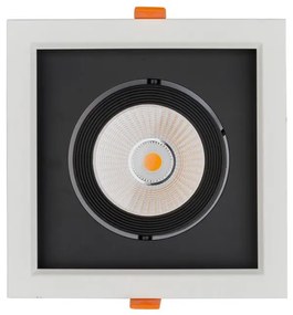 Svietidlo Nowodvorski 8718 CL DIA LED 30W, 4000K WHITE/BLACK