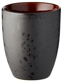 Čierne keramické hrnčeky v súprave 4 ks na latte 270 ml Gastro Black/Mix – Bitz