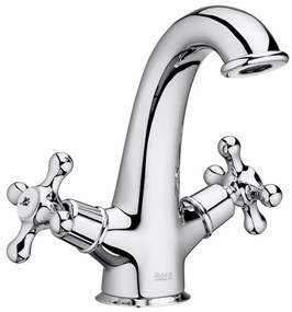 Roca A5A3A4BC00 - Umývadlová batéria CARMEN 17,8 cm s výpustom a prepadom chrom