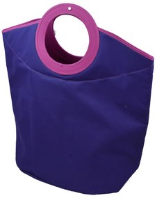 Textilný kôš na bielizeň LAUNDRY lila