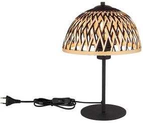 Globo 15767T - Stolná lampa COLLY 1xE27/15W/230V bambus