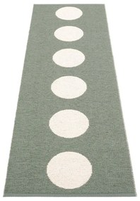 Zelený vnútorný a vonkajší behúň 70x225 cm Vera Army – Pappelina