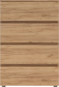 Komoda PARMAD, zlatý remeselný dub