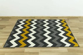 Koberec Luna 503369/89925 Cik cak žltý