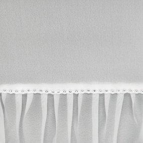 ZÁCLONA NA PÁSKE KATHY 140X270 CM BIELA