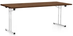 Skladací stôl 200 x 80 cm, dub silverjack