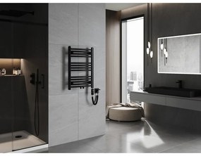 Mexen Ares, elektrické vykurovacie teleso 700 x 500 mm, 300 W, čierna, W102-0700-500-2300-70