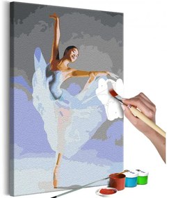 Obraz - maľovaný podľa čísel Dancing in the Blue