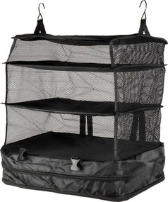 VILDE Cestovný skladací organizér 2v1 - cestovná polička + organizér na balenie, 45 x 30 x 43 cm