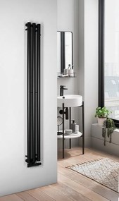 Sapho Sapho, PILON vykurovacie teleso 196x1800mm, so 3 háčikmi, čierna matná, IZ128T