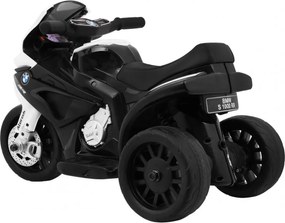 Ramiz BMW S1000 RR Mini motorka na batérie pre deti Čierna + 3 kolesá + zvuky + LED