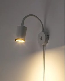 Rabalux 73110 - Nástenné bodové svietidlo NOLIE 1xGU10/15W/230V biela