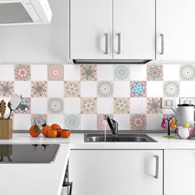 Sada 24 samolepiek Ambiance Flowers