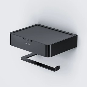 Držiak na toaletný papier AM.PM Inspire 2.0 AIA341522 s boxom, čierny