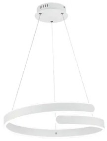 LED závesné osvetlenie Reality Parma biela R37071131, 1 ks
