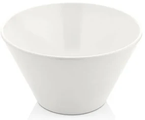 KULSAN MELAMÍNOVÁ OKRÚHLA MISKA "V" 26 CM BIELA