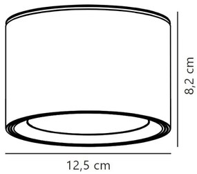 Nordlux - LED kúpeľňové bodové svietidlo LANDON LED/6,5W/230V IP44 biela