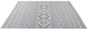 Dekorstudio Šnurkový koberec PALM 3522 - antracitový Rozmer koberca: 150x150cm
