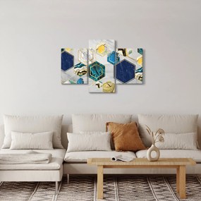 Obraz - Mramorová kompozícia (90x60 cm)