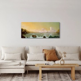 Obraz - Martin Johnson Heade, Rio de Janeiro Bay, reprodukcia (120x50 cm)