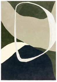Zelený ručne tkaný vlnený koberec 200x300 cm Matrix – Asiatic Carpets