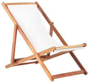 Béžové/v prírodnej farbe drevené záhradné ležadlo Dionysus – Bonami Essentials