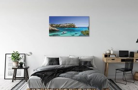 Obraz na plátne Španielsko Cliffs morské pobrežie 120x60 cm