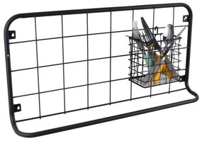 Nástenný organizér v čiernej farbe PT LIVING Open Grid