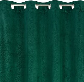 ZATEMŇOVACÍ ZÁVES NA KRÚŽKOCH LILI 140X250 CM ZELENÁ