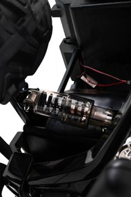 Ramiz Buggy UTV Off-roader pre deti Zelená + diaľkové ovládanie + nosič batožiny + pomalý štart + EVA + MP3 LED