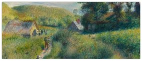 Obraz - Auguste Renoir, The Mussel Harvest, reprodukcia (120x50 cm)