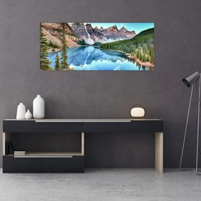 Obraz - Moraine lake (120x50 cm)