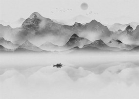 Obraz - Japonské jazero (70x50 cm)