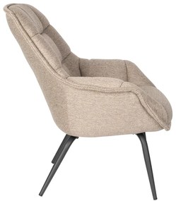 Béžové kreslo Comfortable – White Label