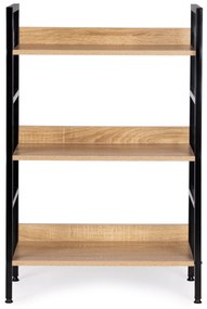 Moderný regál LOFT s 3 policami, 93 cm
