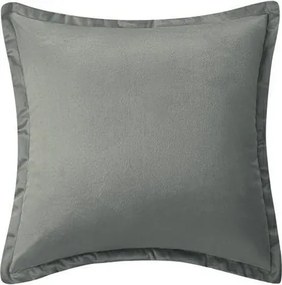 Velúrová obliečka na vankúš SOFT VELVET sivá 40x40 cm