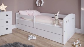 Ourbaby 23867-0 Julie posteľ + úložný priestor 180x80 cm biela