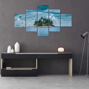 Obraz - ostrov v mori (125x70 cm), 40 ďalších rozmerov