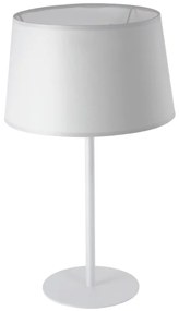 PALNAS Stolná moderná lampička ZITA, 1xE27, 23W, biela