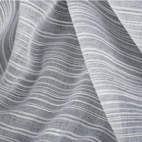 ZÁCLONA ARIA NA PÁSKE 140X300 CM SIVÁ