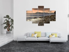 Obraz - More a hory (150x105 cm)