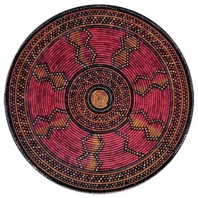 Oriental Weavers koberce Kusový koberec Zoya 418 X kruh – na von aj na doma - 160x160 (priemer) kruh cm