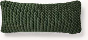 Dlhý nadýchaný zamatový poťah na vankúš Hallie