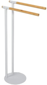 Vešiak Na Uteráky Biela/Bambus Bth0063aa-A