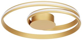 Redo 01-4358 - LED stmievateľné stropné svietidlo TORSION LED/40W/230V zlaté