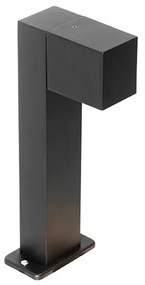 Priemyselná vonkajšia stojaca lampa čierna 35 cm IP44 - Baleno